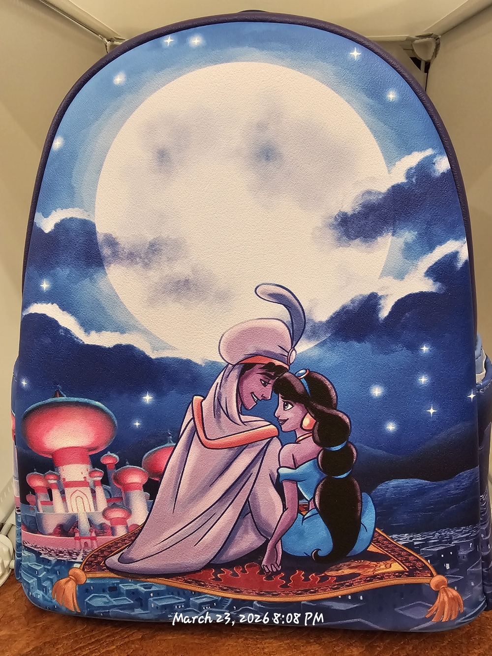 Loungefly Disney Aladdin "A Whole New World" mini backpack